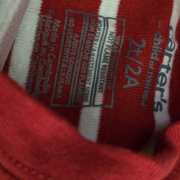 Carter's Child of Mine Toddler Christmas Pajama Set, 2-Piece, Size 2T - Picture 4 of 5